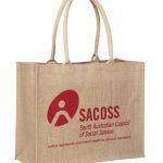 Supermarket Laminated Jute Bag