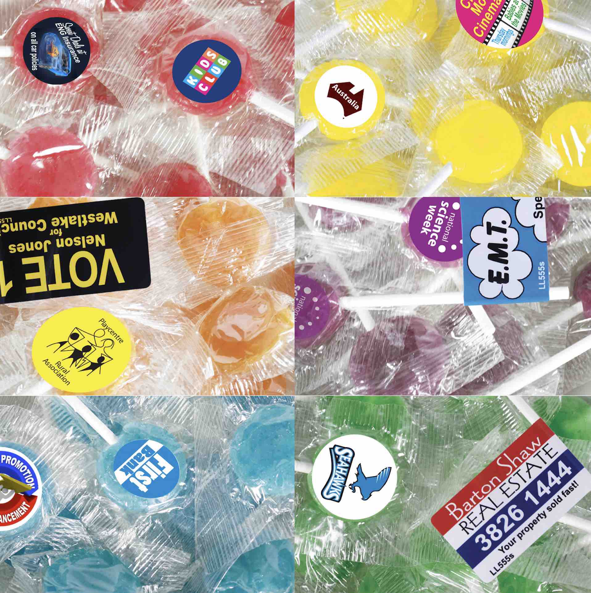 Corporate Colour Lollipops 01