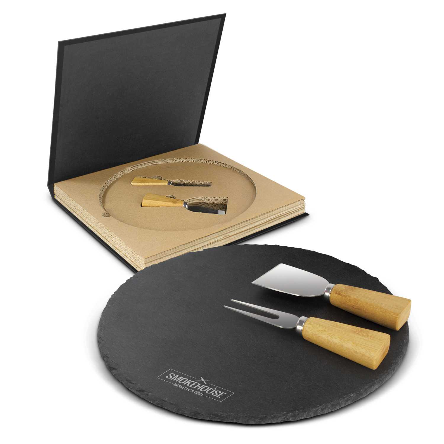 116729 Ashford Slate Cheese Board Set main