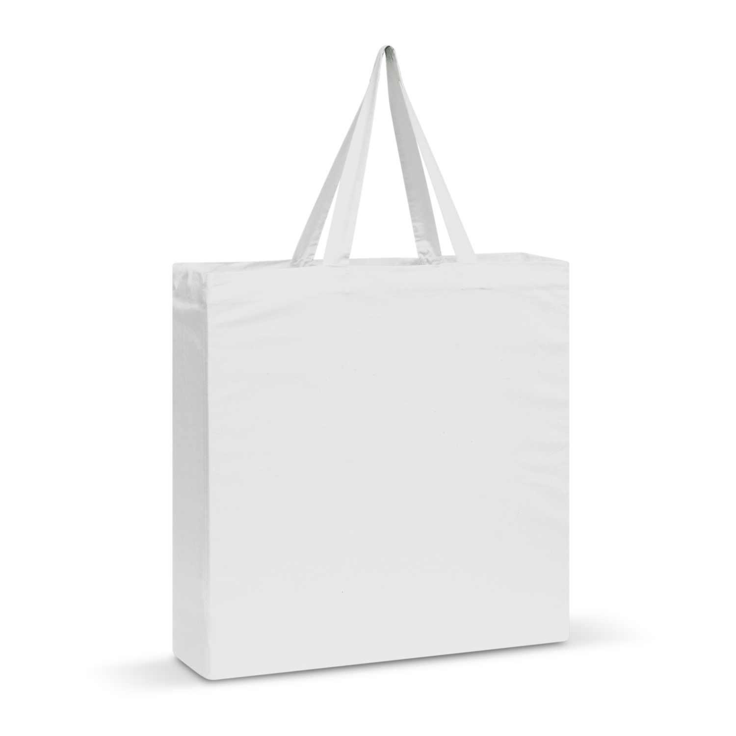 109135 Carnaby Coloured Cotton Tote Bag white