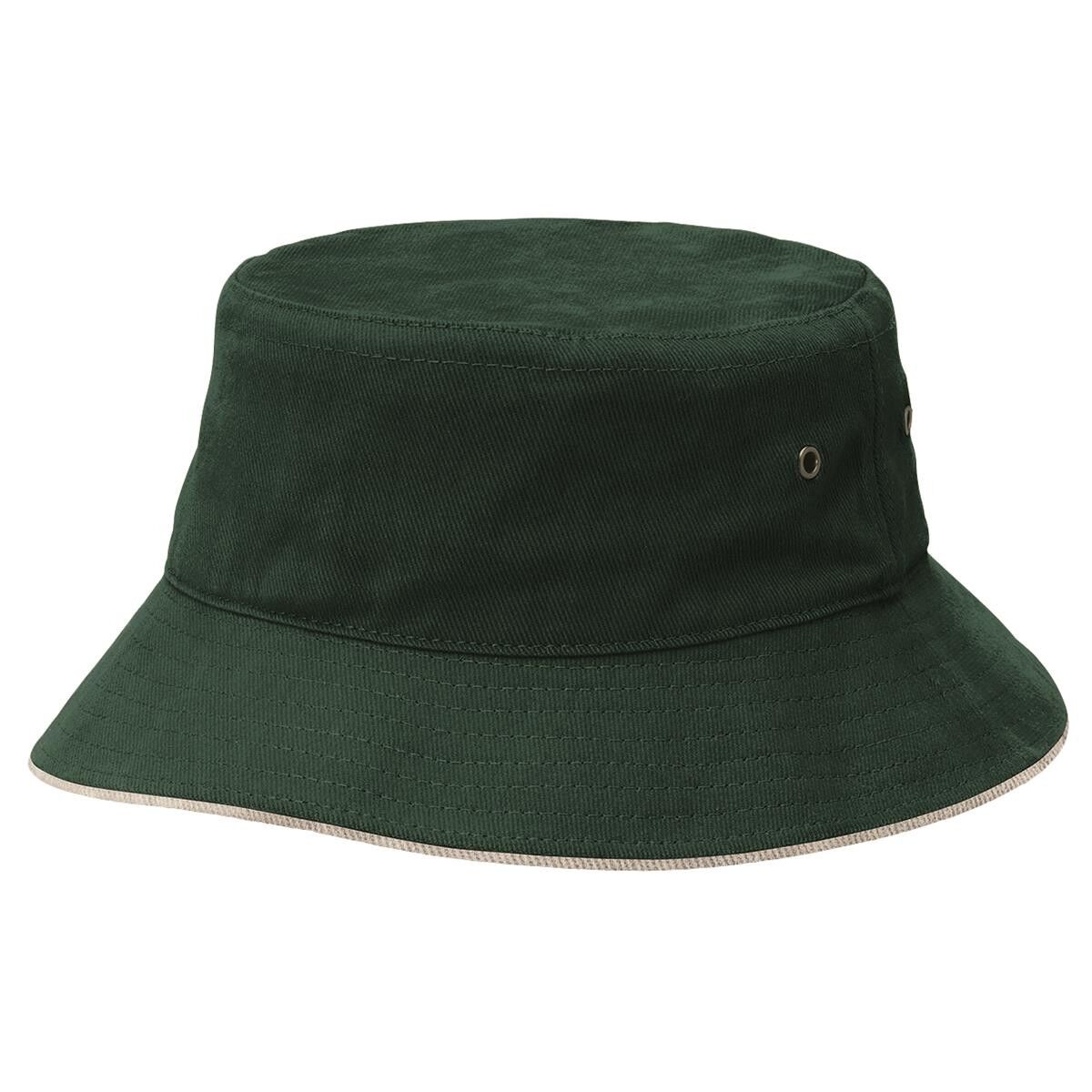 4007 Sandwich Brim Bucket Hat Bottle Natural