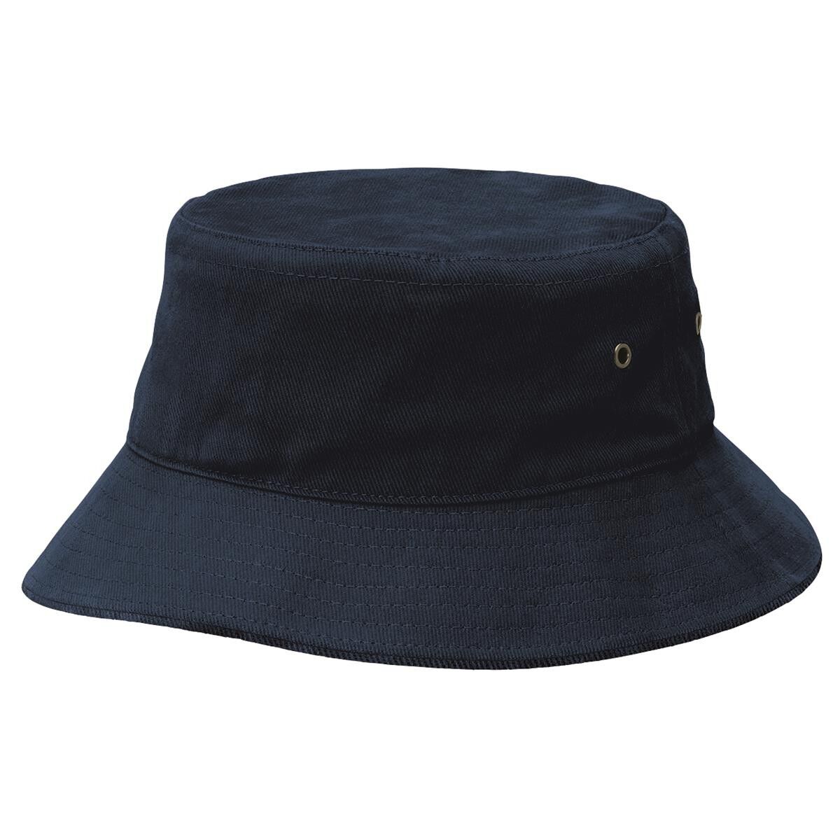 4007 Sandwich Brim Bucket Hat Navy Navy