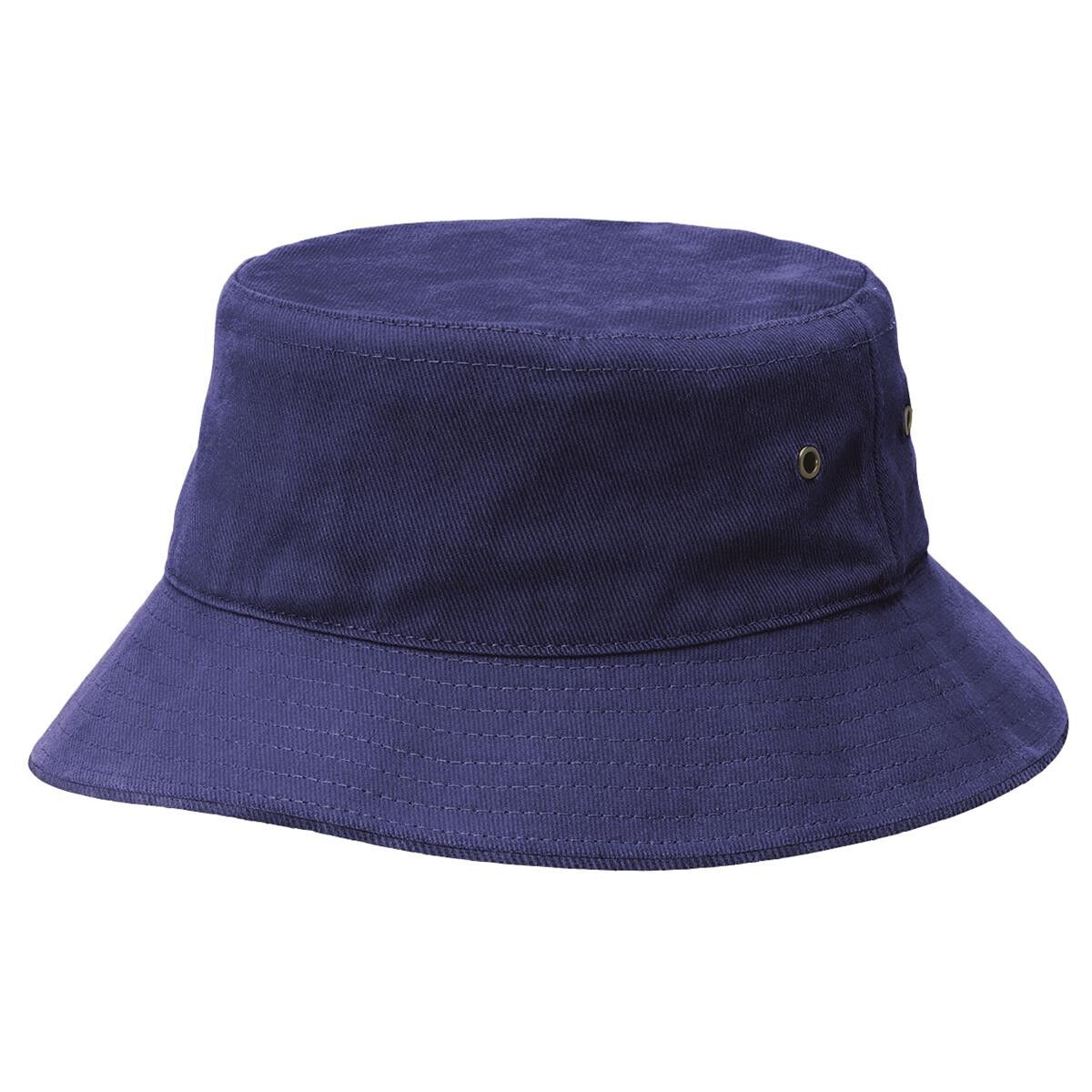 4007 Sandwich Brim Bucket Hat Royal Royal