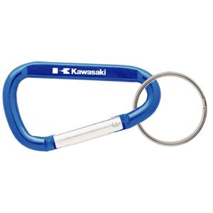 K370 60mm Carabiner blue branded