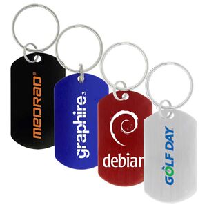 p 3168 Dog Tag Key Chain