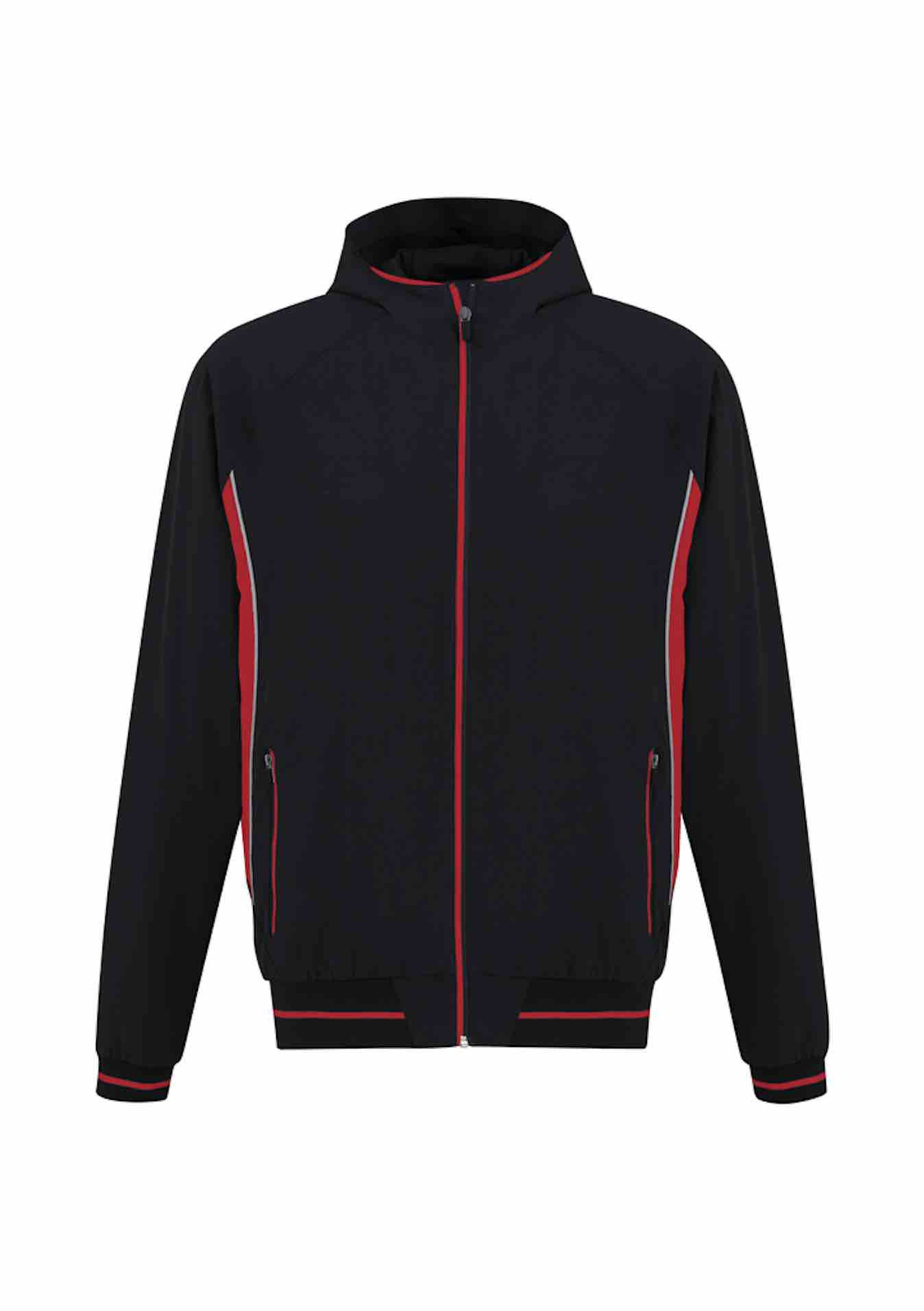 Titan Jacket Mens Ladies Kids Black red front