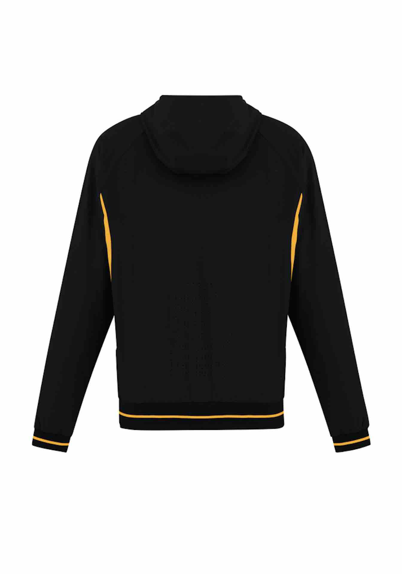 Titan Jacket Mens Ladies Kids black gold back