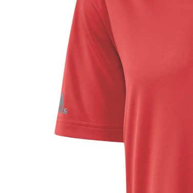 DY0584 Adidas Performance Polo Red sleeve