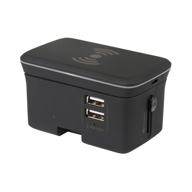 AR895 Portici Travel Adaptor with Fast Wireless Charger 2