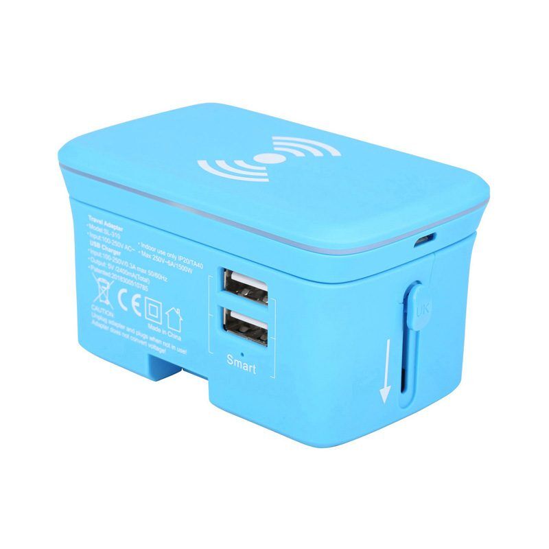 AR895 Portici Travel Adaptor with Fast Wireless Charger 3