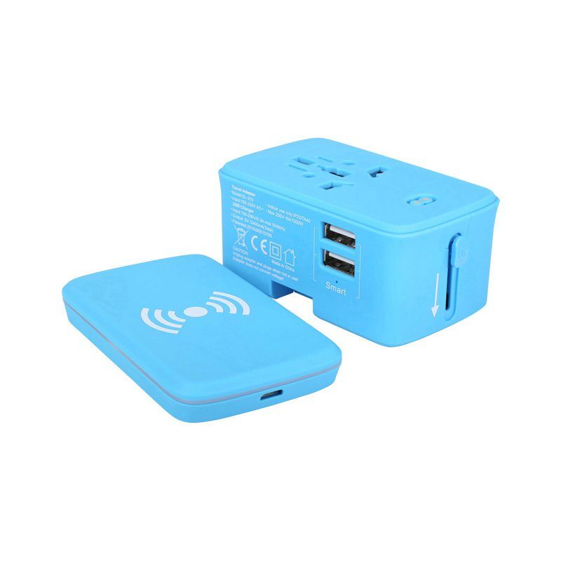 AR895 Portici Travel Adaptor with Fast Wireless Charger 9