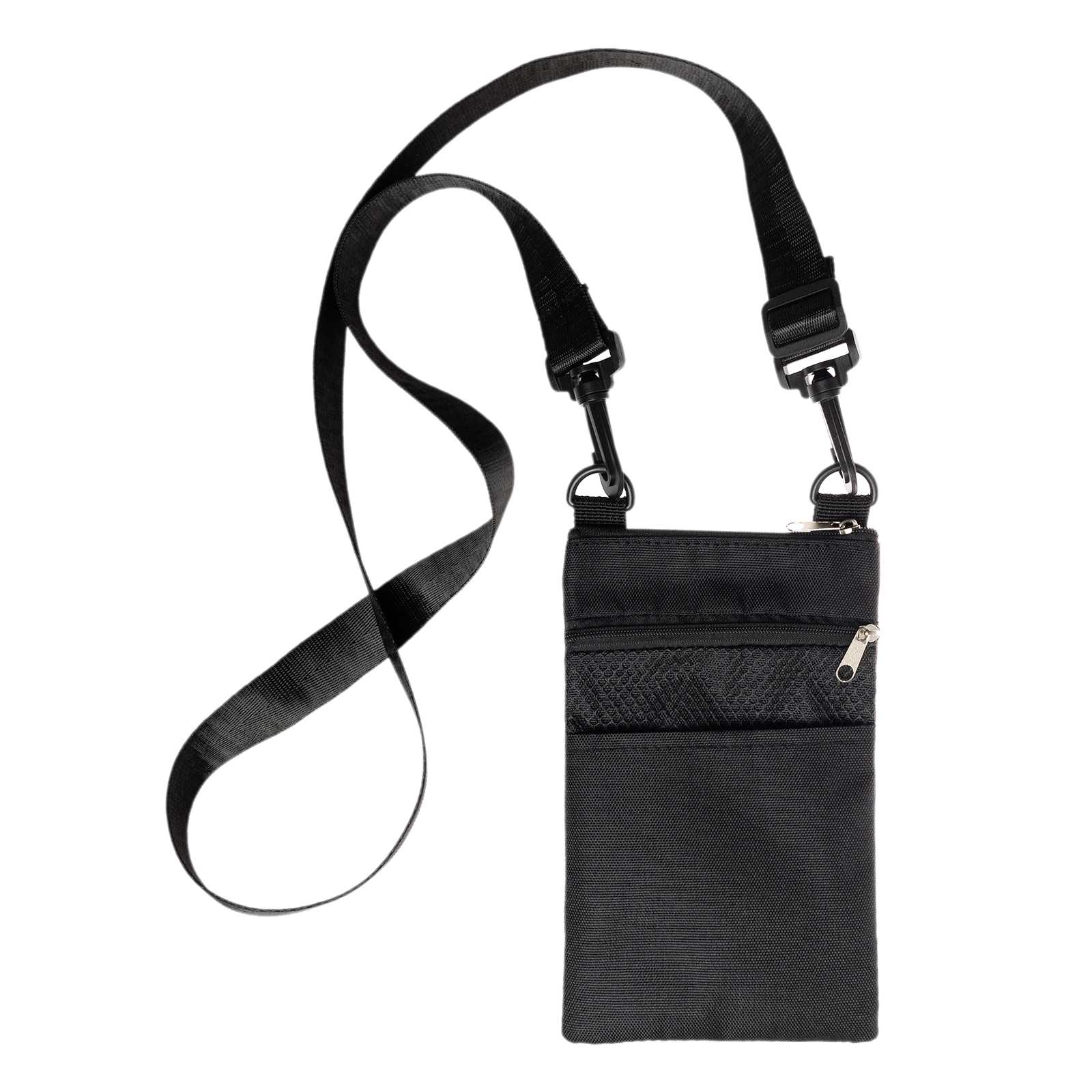 LL7043 Wallaby Neck Pouch Black