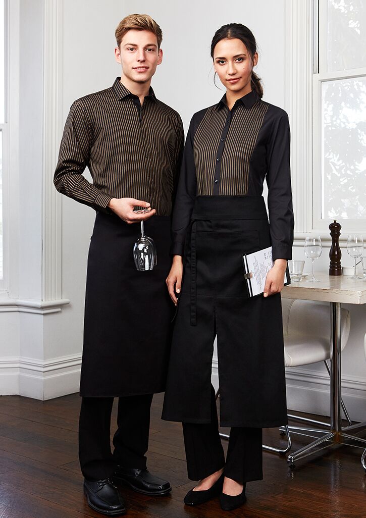 BA92 Bistro Apron worn