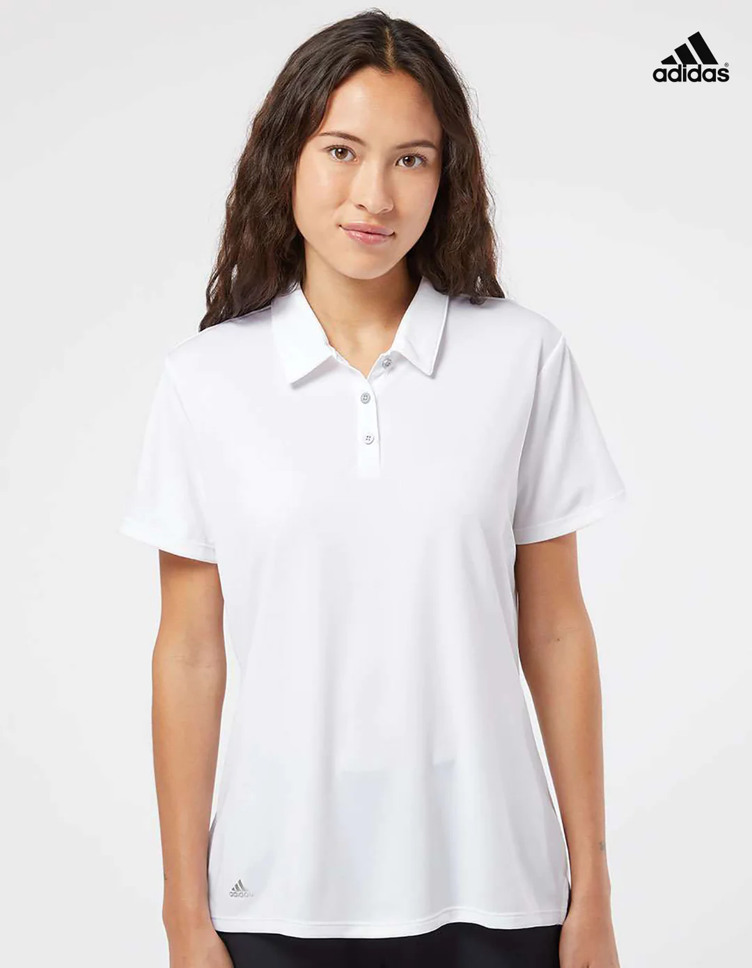 A2312 Adidas Ladies Recycled Performance Polo Shirt Hero