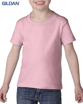 Gildan Heavy Cotton Men's & Ladies T-Shirt 22 5100P Light Pink 685C Front LR