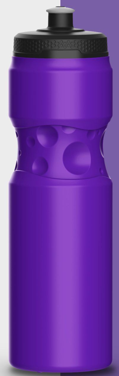 800ml Oxygen Water Drink Bottle 10 Oxygen Drink Bottle Manic Purple