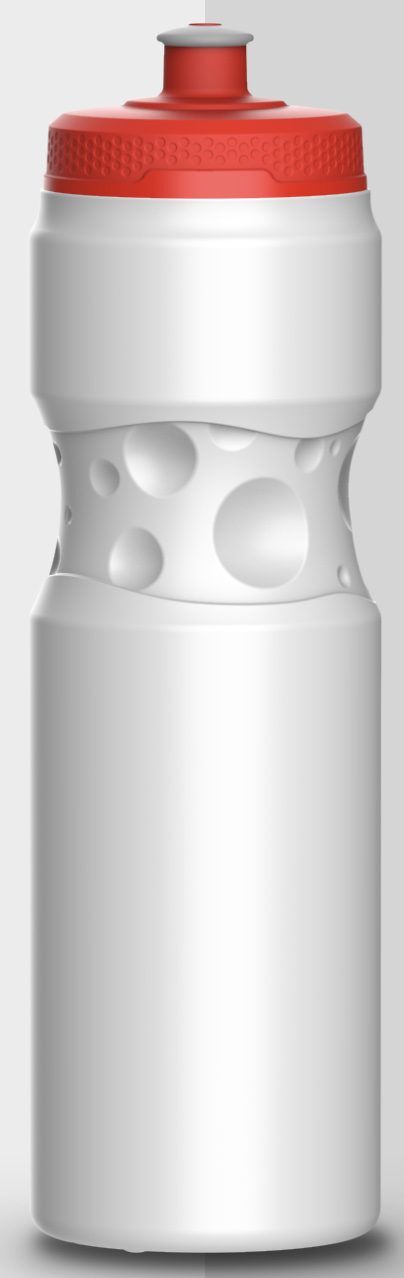 800ml Oxygen Water Drink Bottle 17 Oxygen Drink Bottle White Red