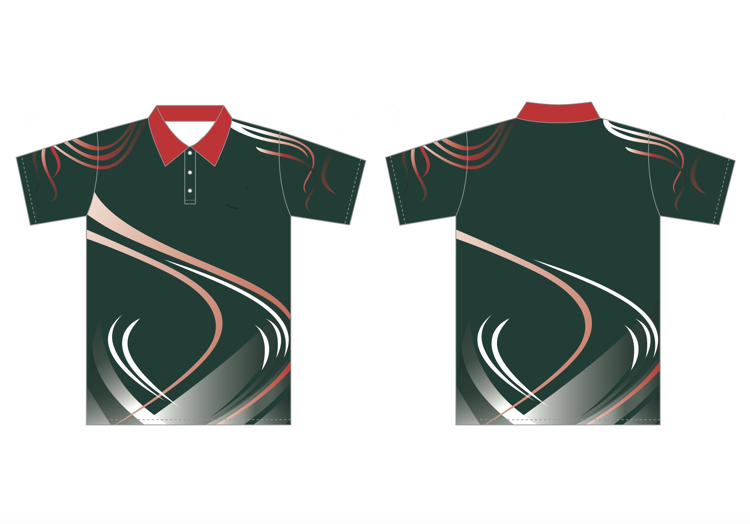 Short Sleeve Polo 7 2 DYESUB SSP7 2