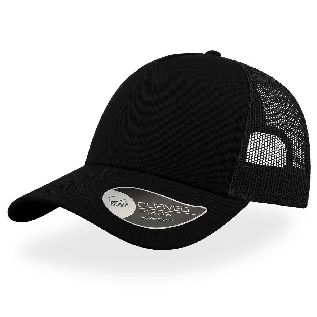 Rapper Cotton Cap 2 A2650 Rapper Cotton Cap Black front
