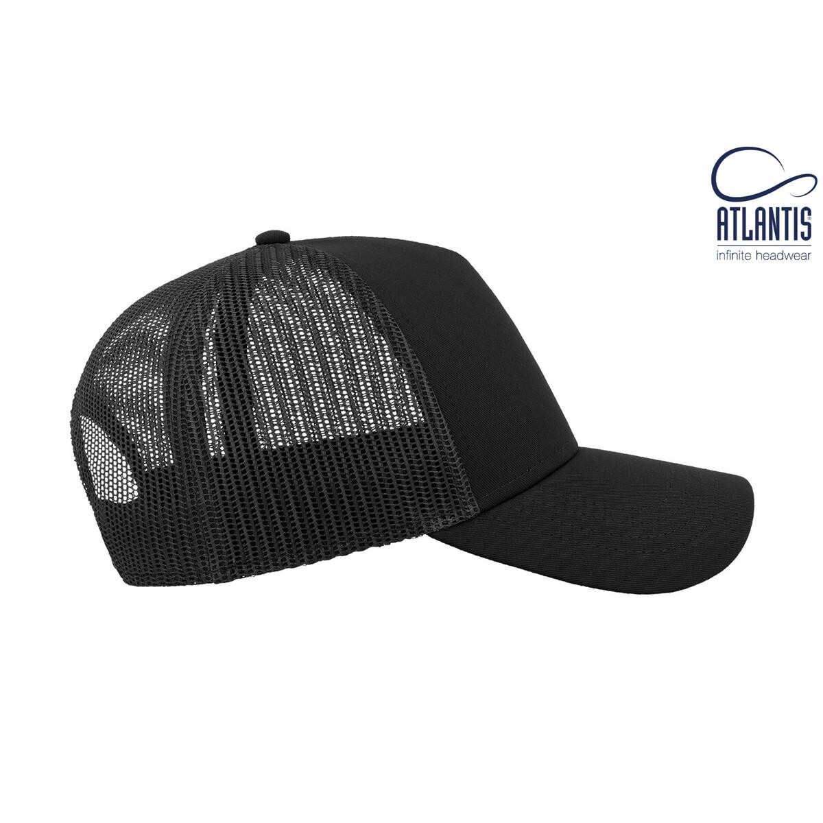 Rapper Cotton Cap 6 A2650 Rapper Cotton Cap black RH side