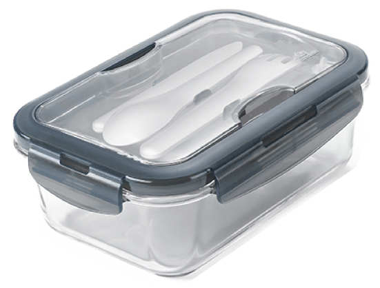 Premium Lunch Box 6 JL001 Premium Lunch Box charcoal zoom