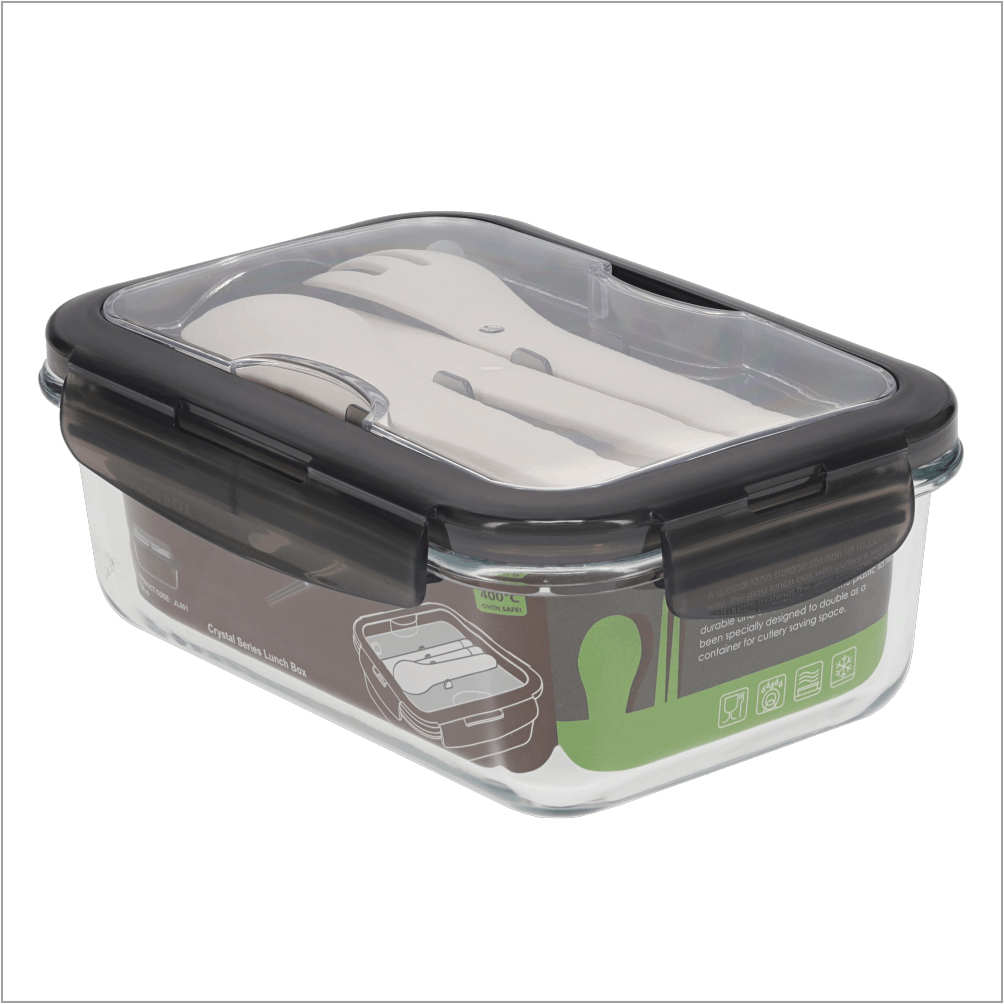 Premium Lunch Box 5 JL001 Premium Lunch Box charcoal