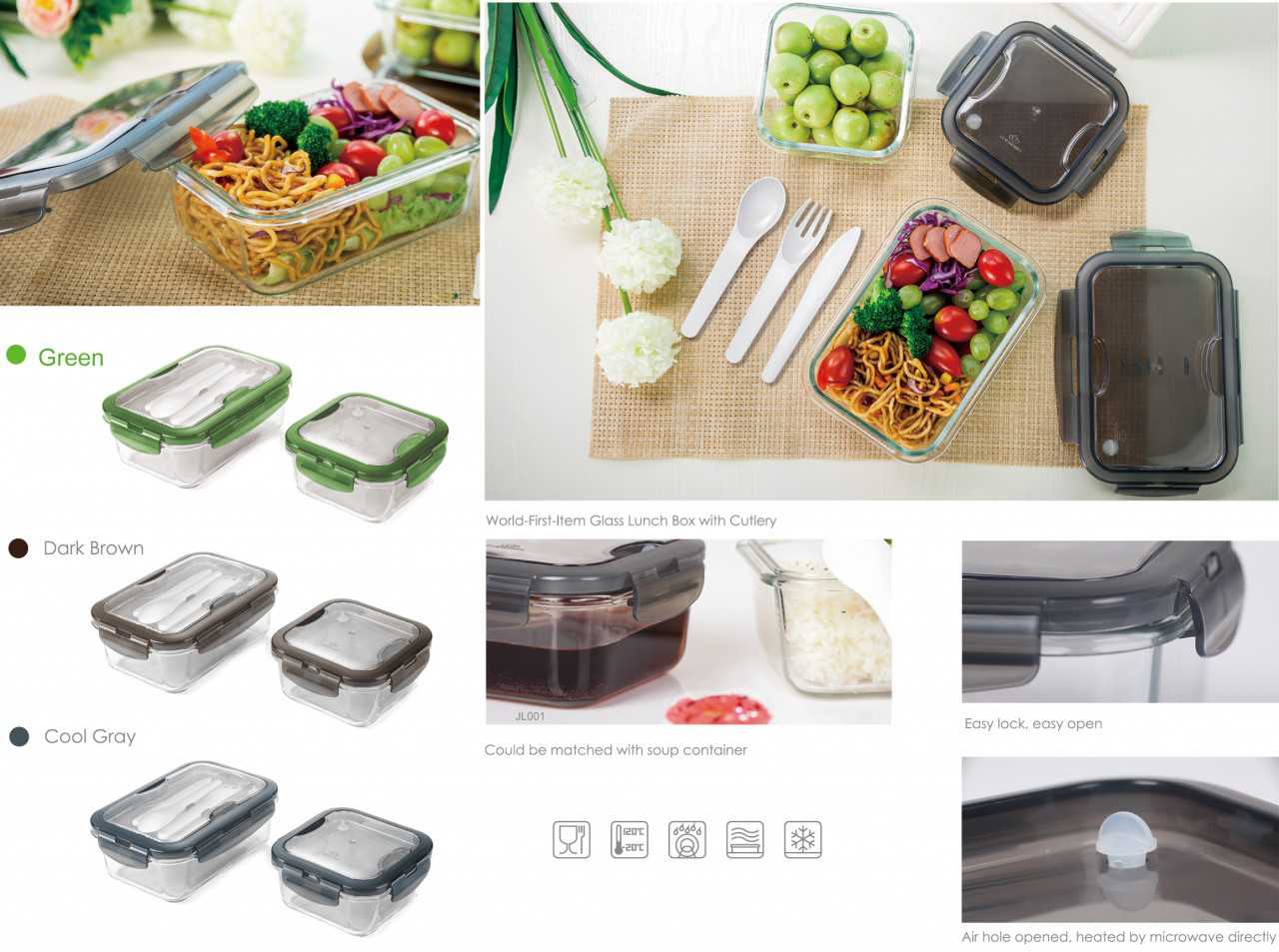 Premium Lunch Box 8 JL001 Premium Lunch Box feature
