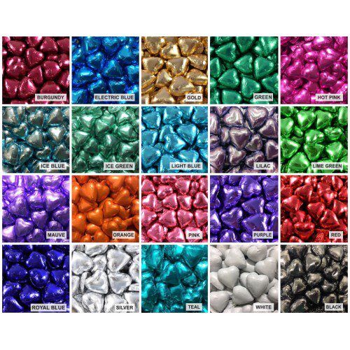 Chocolate Heart - Aussie 5 CC008 AUS Chocolate Heart Aussie colours