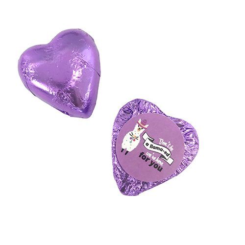 Chocolate Heart - Aussie 3 CC008 AUS Chocolate Heart Aussie purple