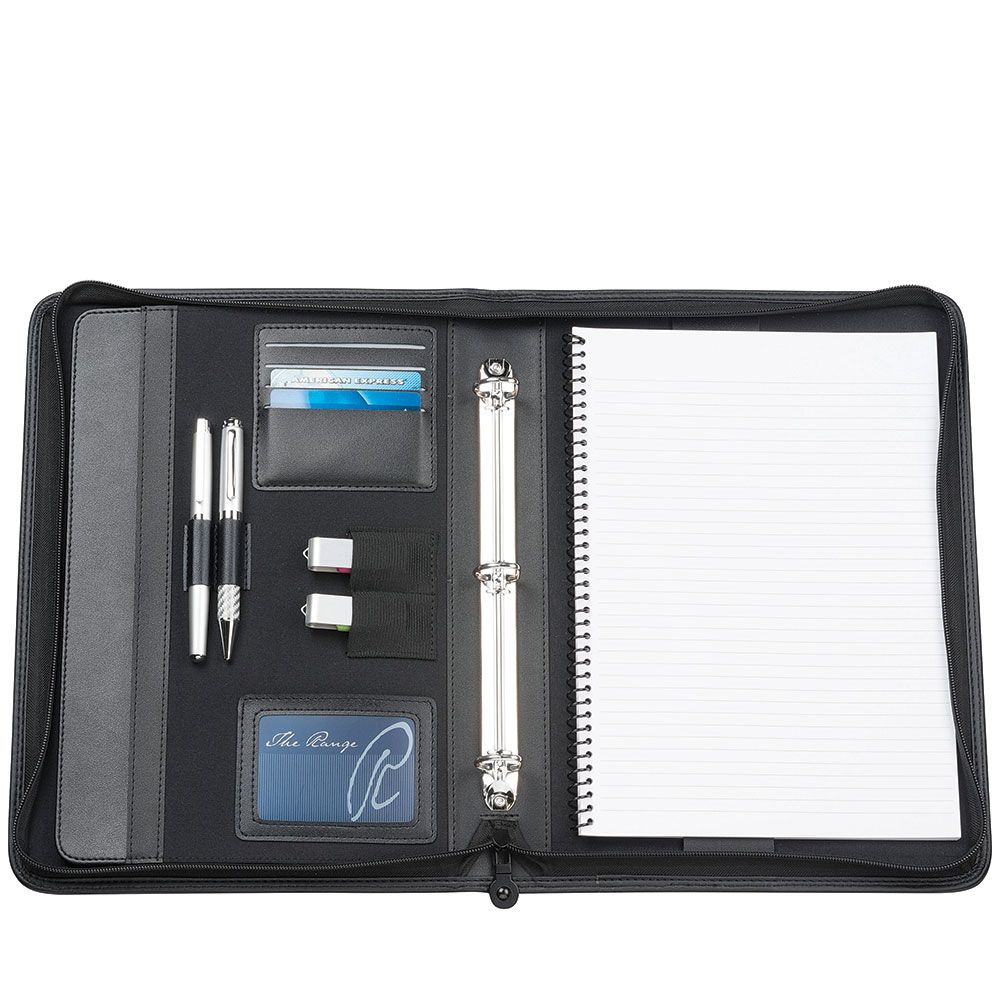 A4 Zippered Compendium 9205 1 A4 Zippered Compendium 9205 1