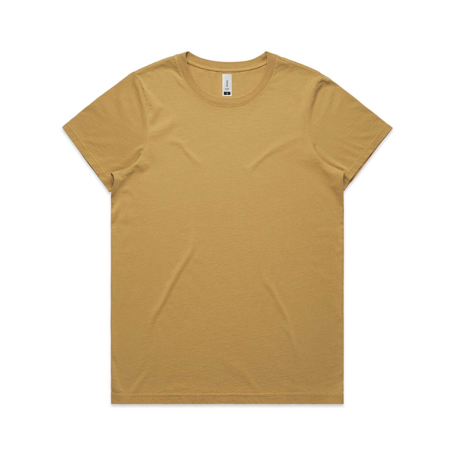 AS Colour Wo's Maple Faded Tee 6 4065 AS Colour Wo's Maple Faded Tee FADED MUSTARD