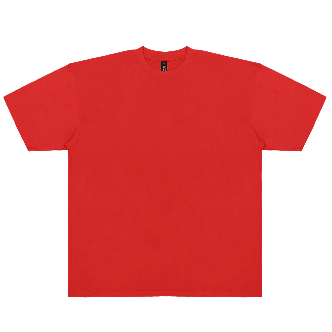 Urban Collab Adult 280gsm Club Tee 13 UCT280 Urban Collab Adult 280gsm Club Tee red front