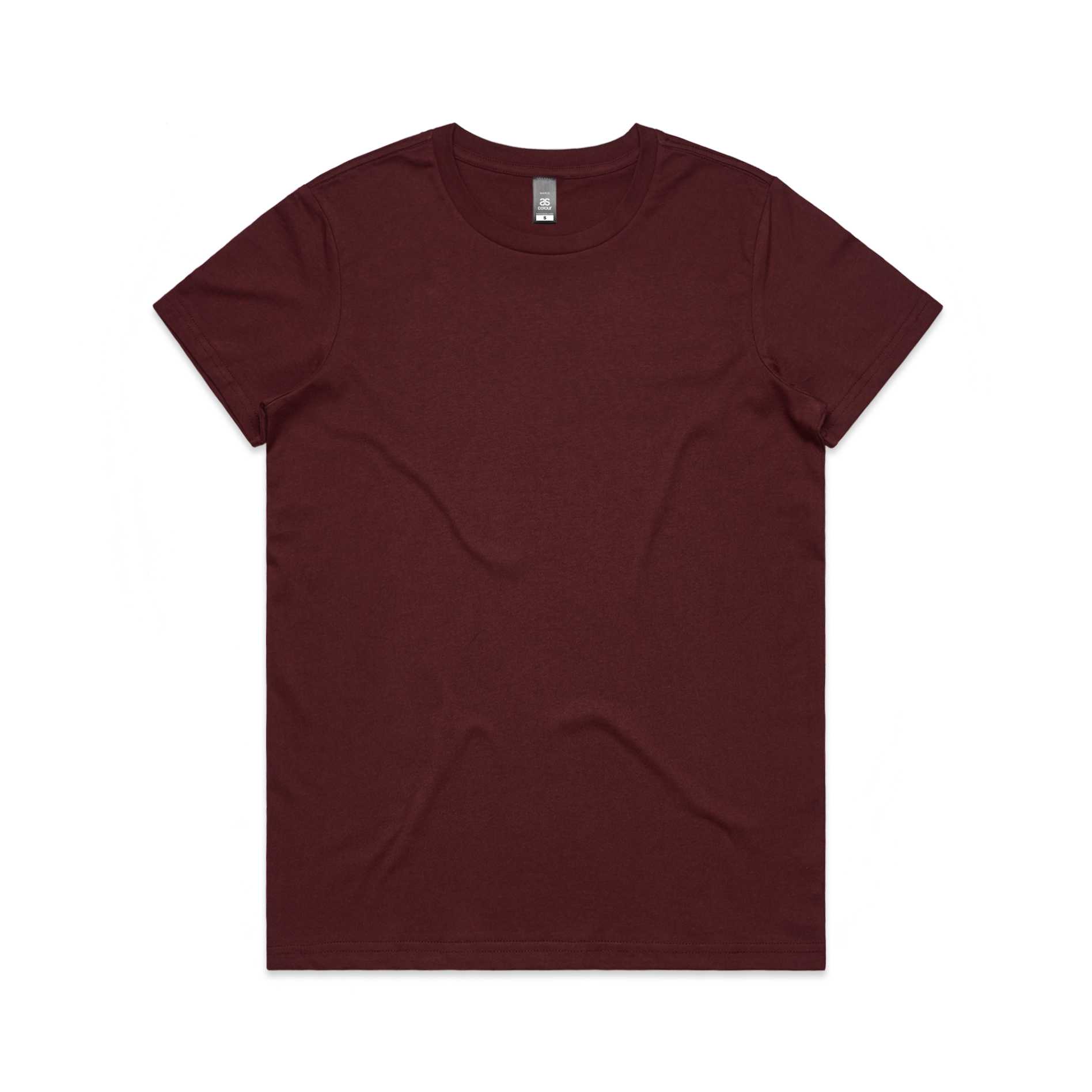4001 MAPLE TEE BURGUNDY