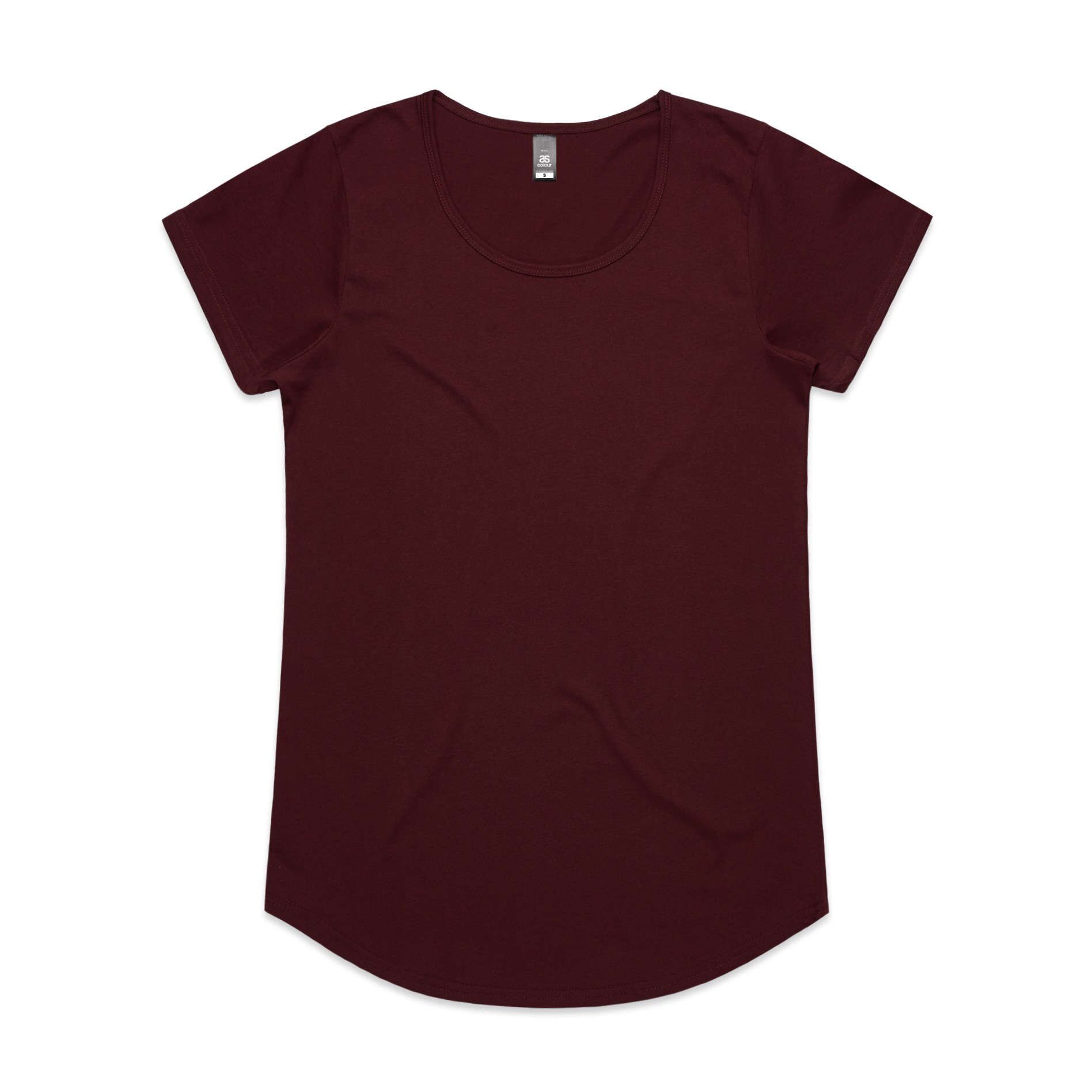 AS Colour 4008 Mali Tee burgundy