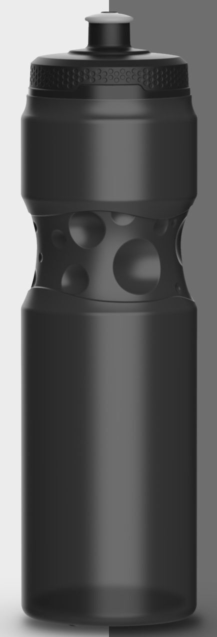 Oxygen Drink Bottle Lucid Black