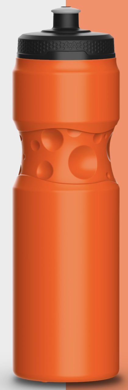 Oxygen Drink Bottle Sunset Orange