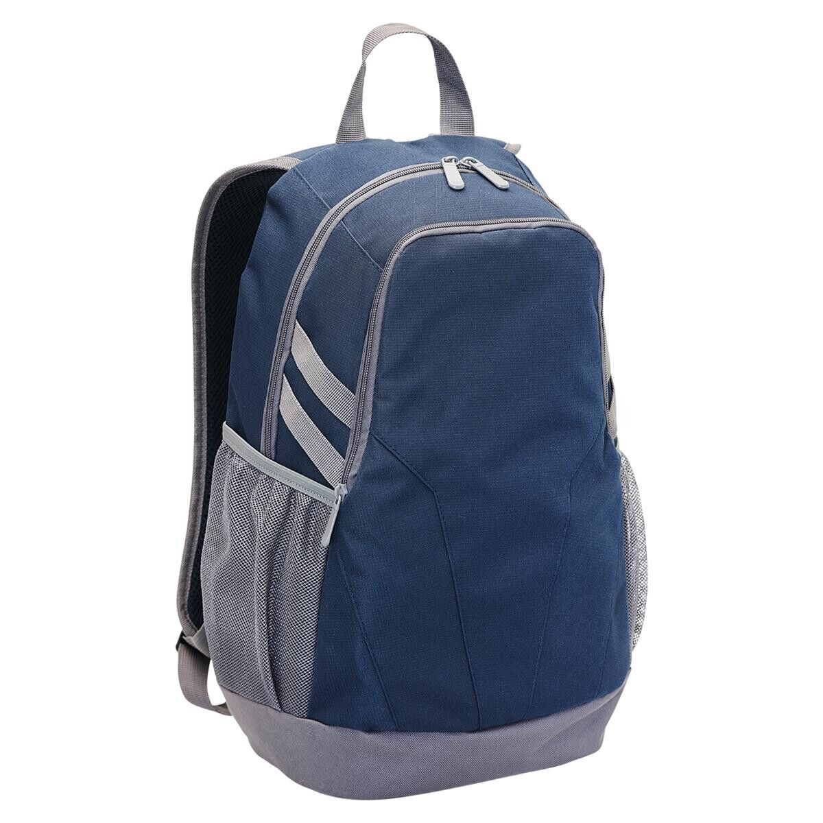 1219 Velocity Laptop Backpack Navy Grey A