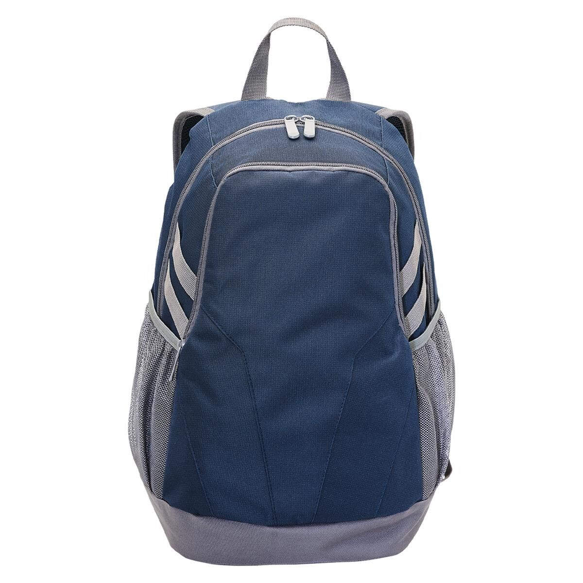 1219 Velocity Laptop Backpack Navy grey B
