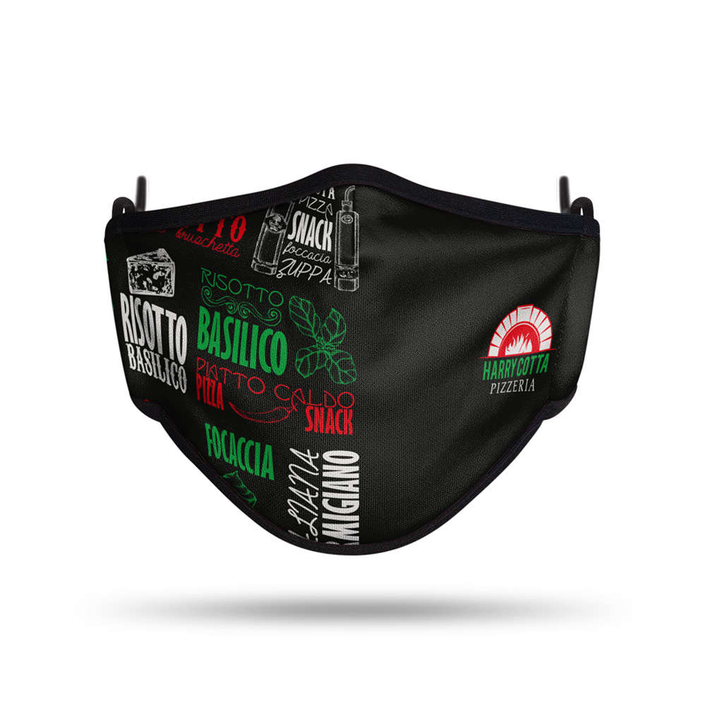 Face Mask with Pocket and Filter HarryCotta Front