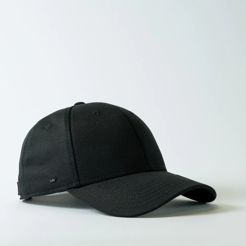 U20610TR UFlex 6 Panel Baseball Corporate Cap Black front