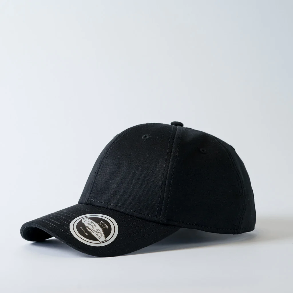 U20610TR UFlex 6 Panel Baseball Corporate Cap black side