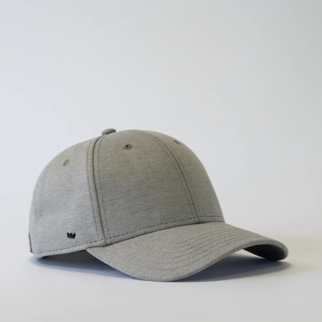 U20610TR UFlex 6 Panel Baseball Corporate Cap grey front