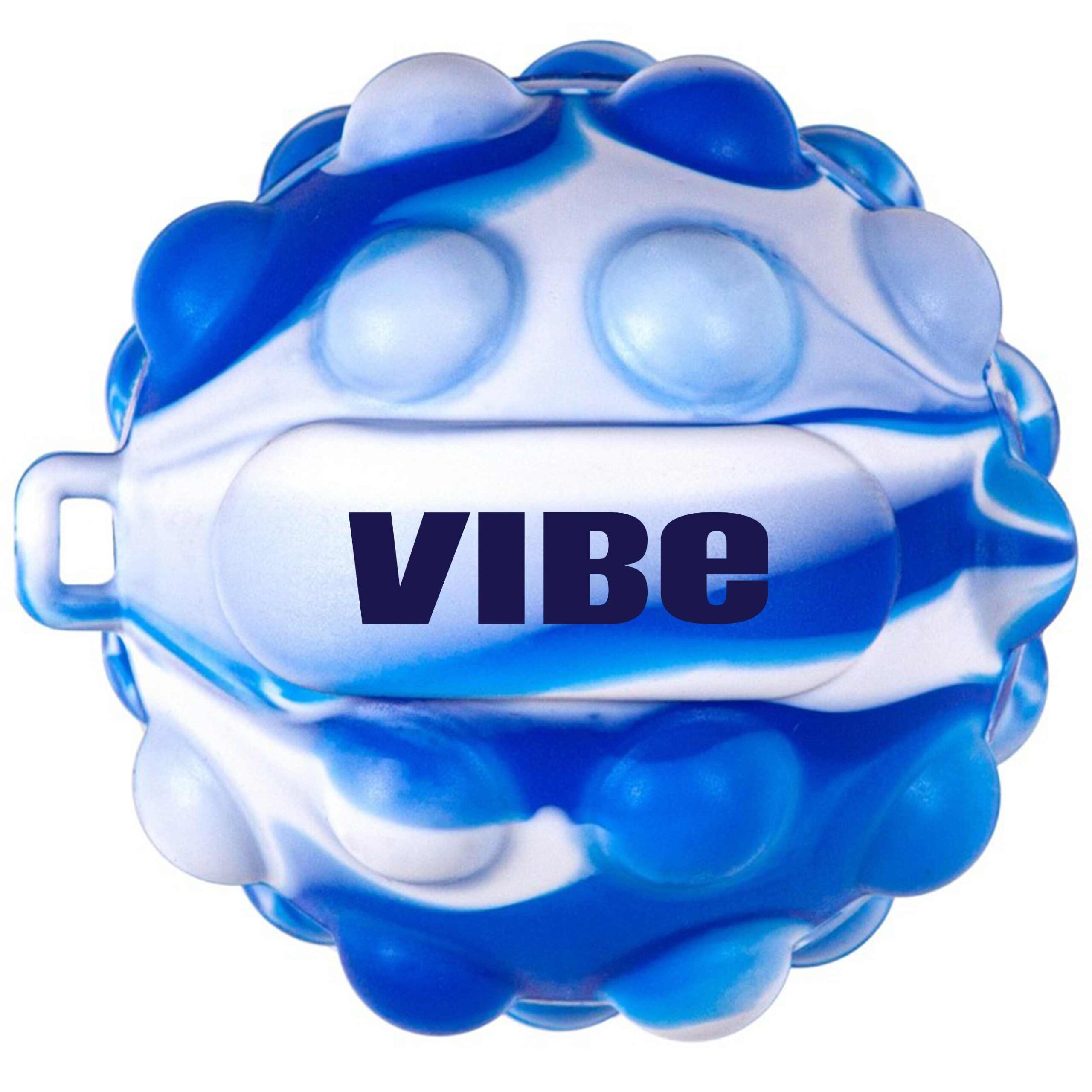 T515 Popper Ball Blue Swirl B