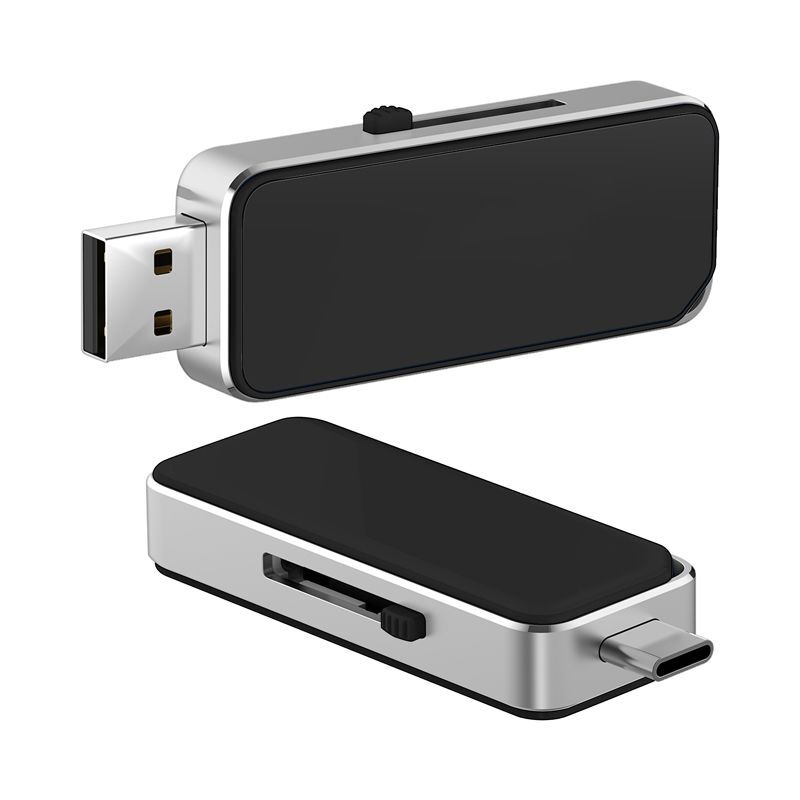 AR923 Oak Type C LED Flash Drive black