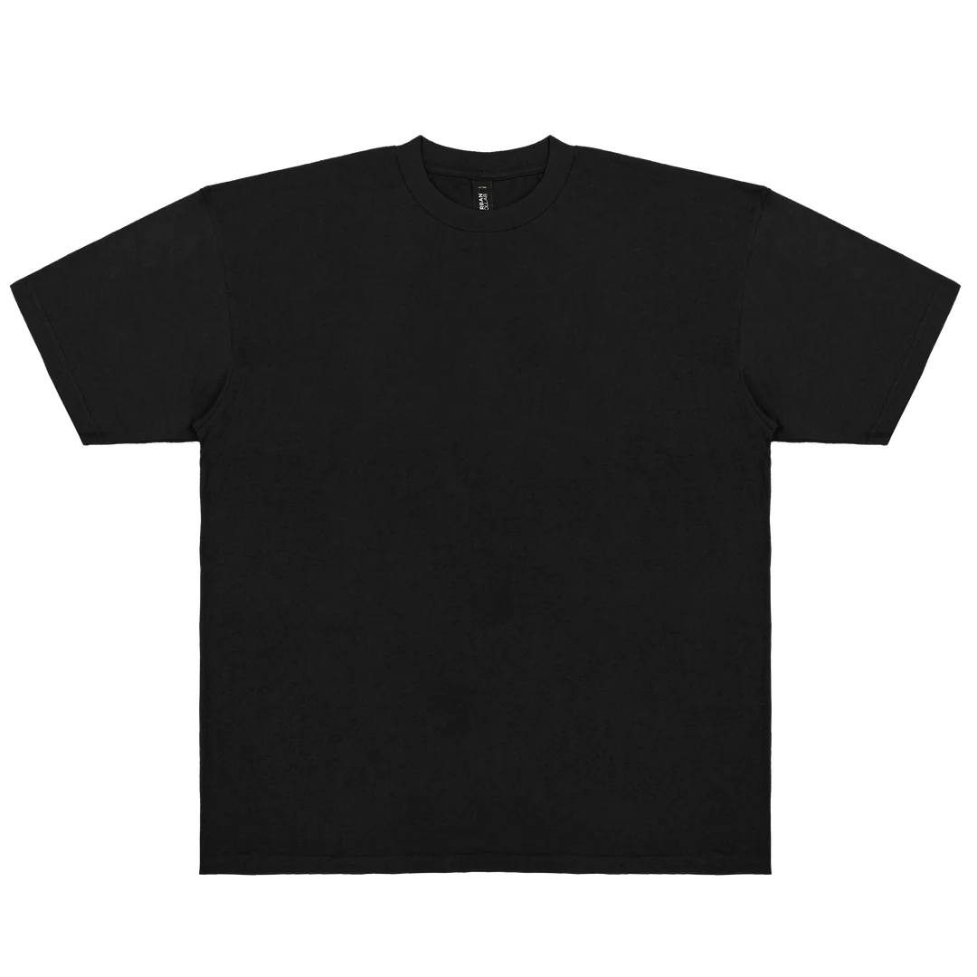 UCT280 Urban Collab Adult 280gsm Club Tee black front
